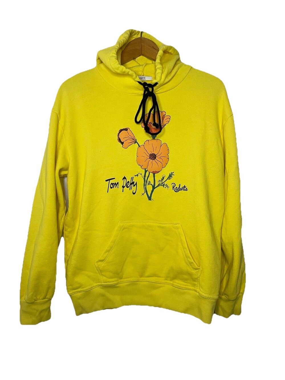 Rodarte X Tom Petty Wildflowers Sweatshirt Yellow Size M Limited Edition READ